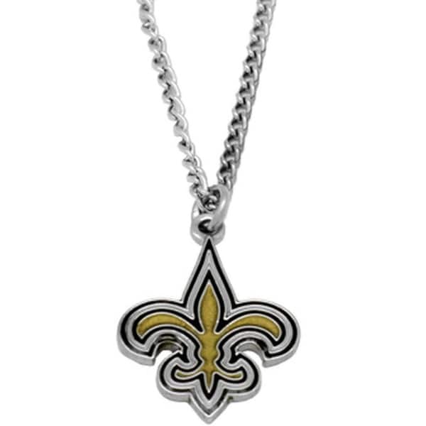 NFL New Orleans Saints Sports Team Logo Necklace - Multi-color. Opens flyout.