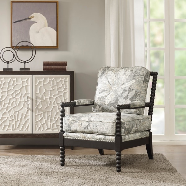 Madison Park Sunnee Floral Accent Chair - Overstock - 25755908