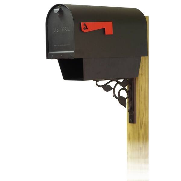 Special Lite Products Titan Steel Curbside Mailbox with Newspaper Tube ...