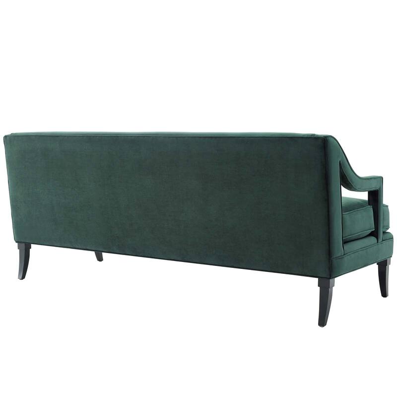 Copper Grove Donji Button-tufted Upholstered Velvet Sofa - n/a