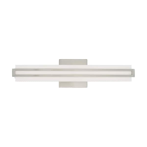 slide 1 of 11, Livex Lighting Fulton 20W LED ADA Bath Vanity - 17.5"W x 4.38"H x 3.63"D - 17.5"W x 4.38"H x 3.63"D