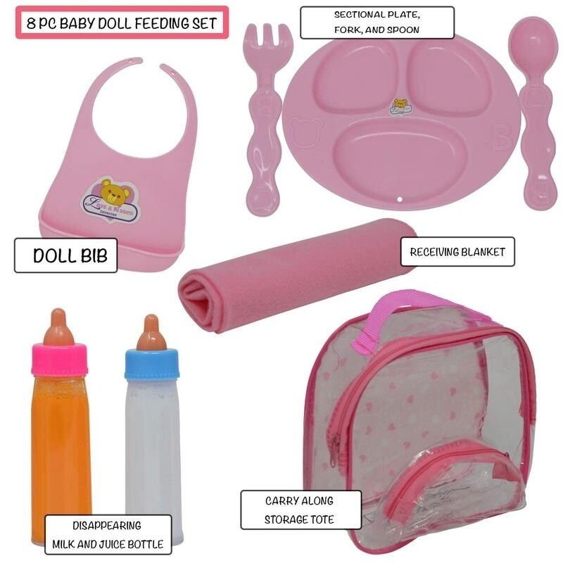 baby doll feeding accessories