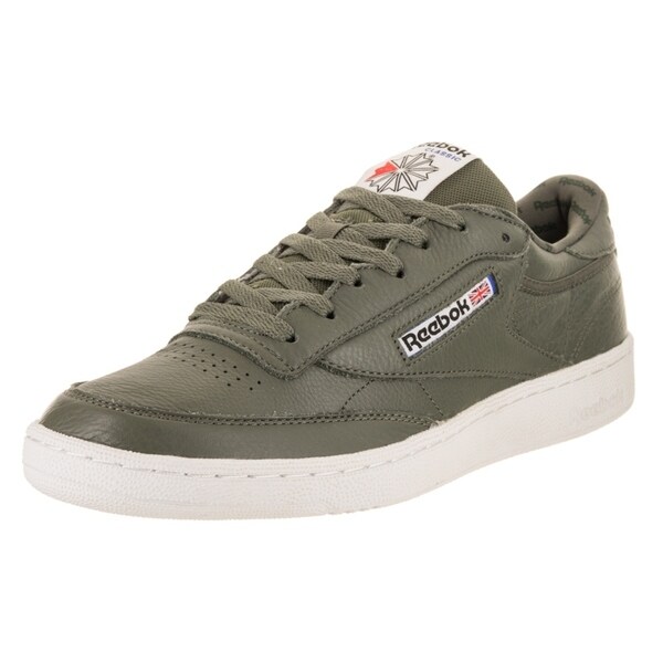 reebok club c mens brown