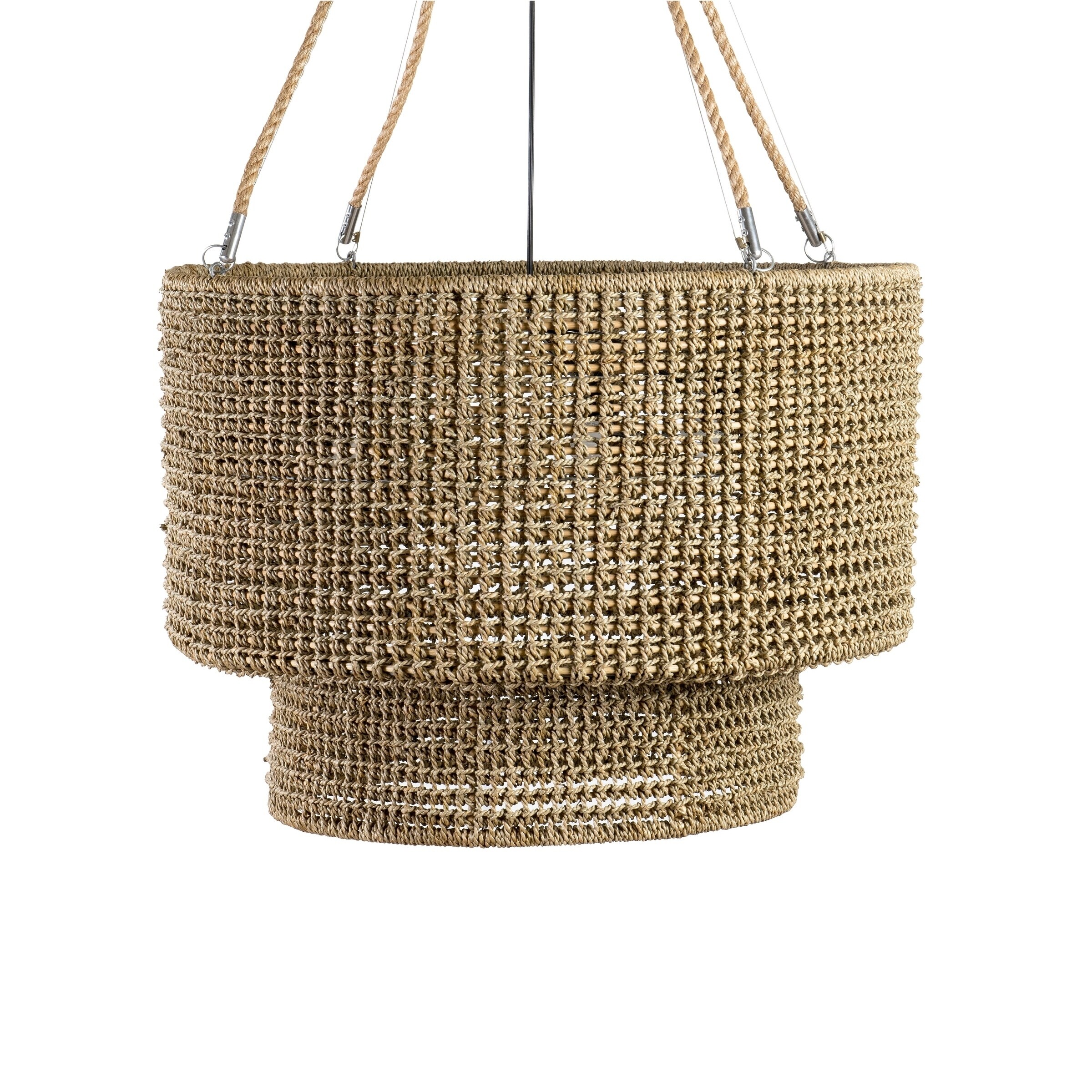 East At Main's Herrera Rattan Chandlier - Chandeliers For Bedrooms by Overstock.com