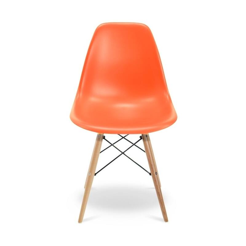 HCD Eiffel Wood Chair Kids, Orange