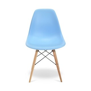 HCD Eiffel Wood Chair Kids, Baby Blue
