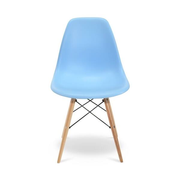 slide 1 of 1, HCD Eiffel Wood Chair Kids, Baby Blue