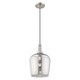 preview thumbnail 17 of 15, Livex Lighting Art Glass 1-light Carafe Mini Pendant - 9.25"Dia. x 18.5"-90"Adj. H