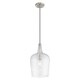 preview thumbnail 13 of 15, Livex Lighting Art Glass 1-light Carafe Mini Pendant - 9.25"Dia. x 18.5"-90"Adj. H