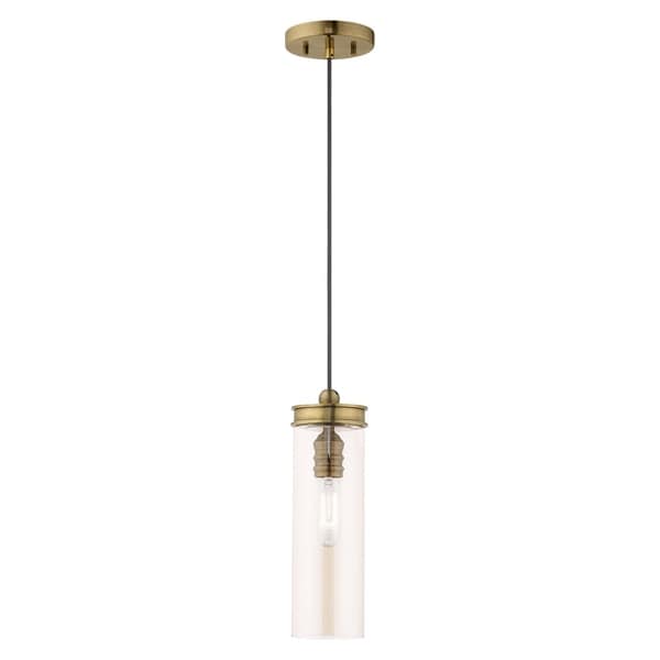 mini cylinder pendant light