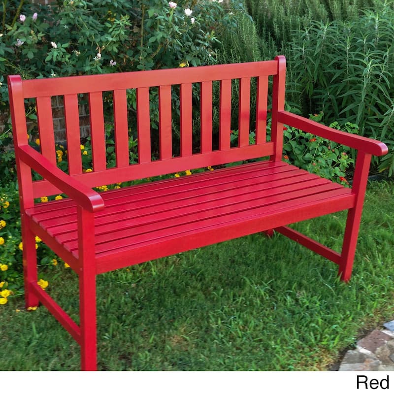 Highland 4-foot Bench - Barn Red