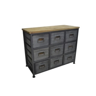 Shop Furniture of America Copern Industrial Grey Metal 6 ...