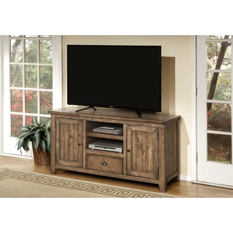 The Gray Barn Downington Solid Wood 60-inch TV Stand - Natural