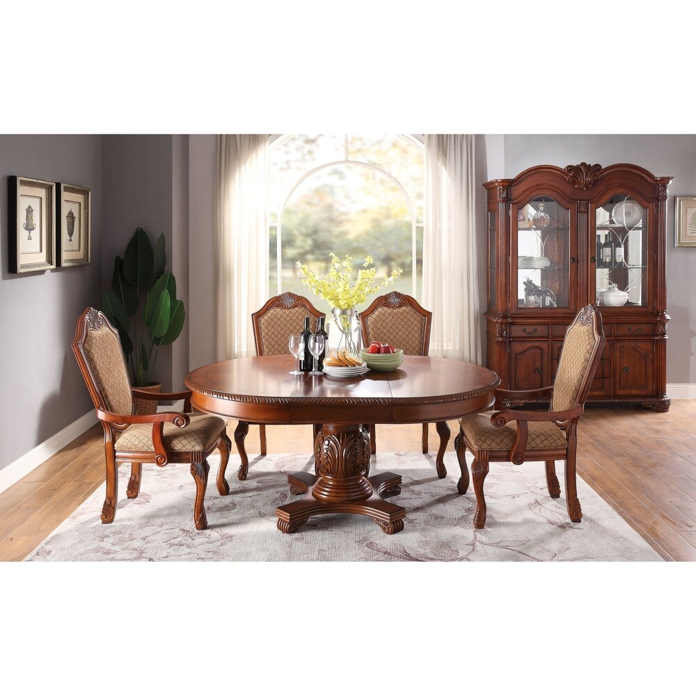 acme sonata dining table cherry