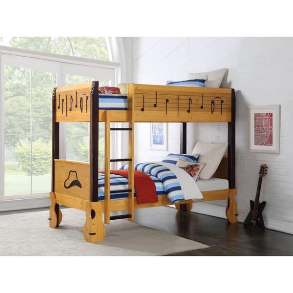 oak bunk bed