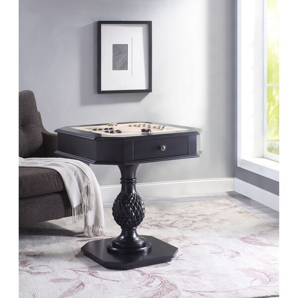 ACME Bishop II Game Table, Black