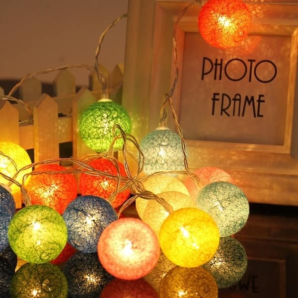 20 Leds Fairy Lights Ball Lights String, Battery Operated Lights