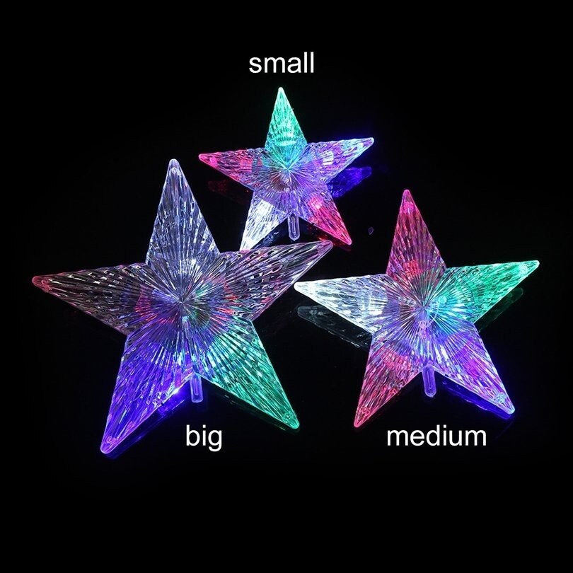 star treeです Pentagram Lamp Home Decor Christmas Tree Hanging Star Tree