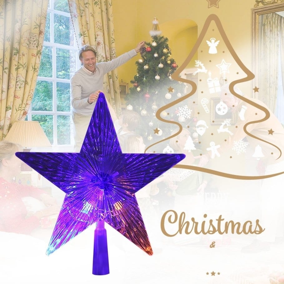 star treeです Pentagram Lamp Home Decor Christmas Tree Hanging Star Tree