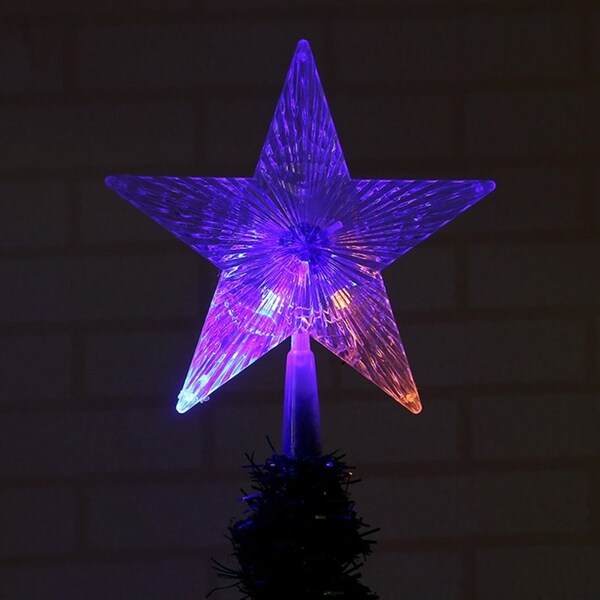 Pentagram Lamp Home Decor Christmas Tree Hanging Star Tree