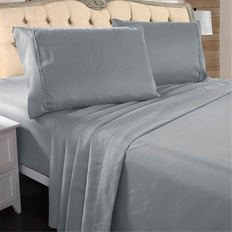 Premium 4 Piece Soft Brushed Microfiber Bed Sheet Set