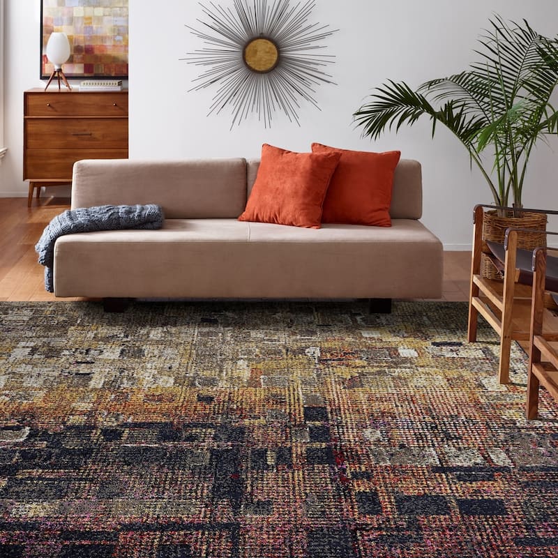 Copper Grove Sevan Autumn Tones Area Rug