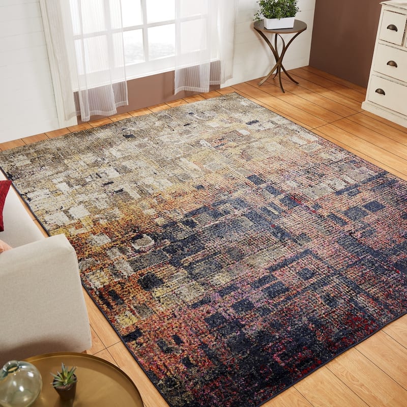Copper Grove Sevan Autumn Tones Area Rug