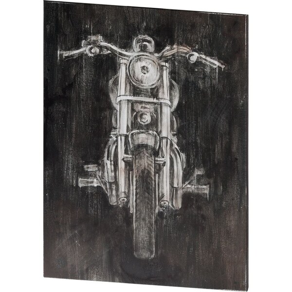 Mercana Steel Horse II (40 X 54) Made to Order Canvas Art