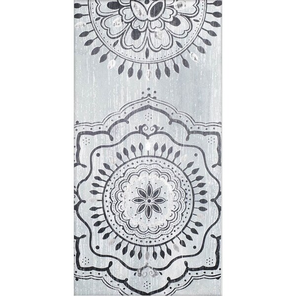 Mercana Indigo Mandala II (30 x 60) Made to Order Canvas Art