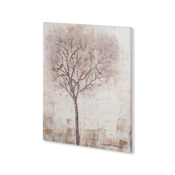 Mercana Tree of Birds II (30 x 37) Made to Order Canvas Art. Opens flyout.