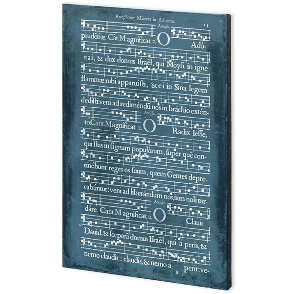 Mercana Graphic Songbook II (44 x 66) Made to Order Canvas Art