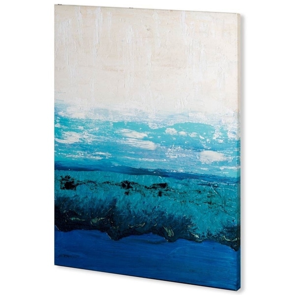 Mercana Sapphire Cove I (41 x 54) Made to Order Canvas Art