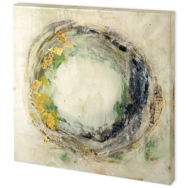 Mercana Embellished Fluid Orbit I (44 x 44) Made to Order Canvas Art