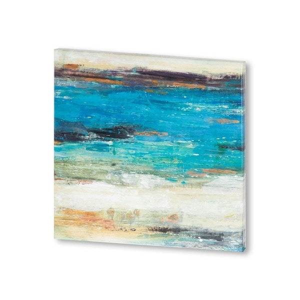 Mercana Sea Breeze Abstract I (30 X 30) Made to Order Canvas Art
