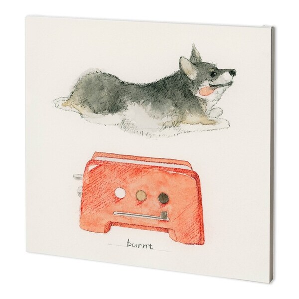 Mercana Corgi's Backery III (44 x 44) Made to Order Canvas Art