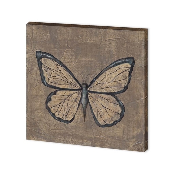 Mercana Textured Butterfly I (30 x 30) Made to Order Canvas Art