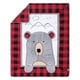 preview thumbnail 3 of 8, Peak-a-Bear 3 Piece Crib Bedding Set