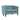Bristol Classic Sky Blue Velvet Button Tufted Loveseat