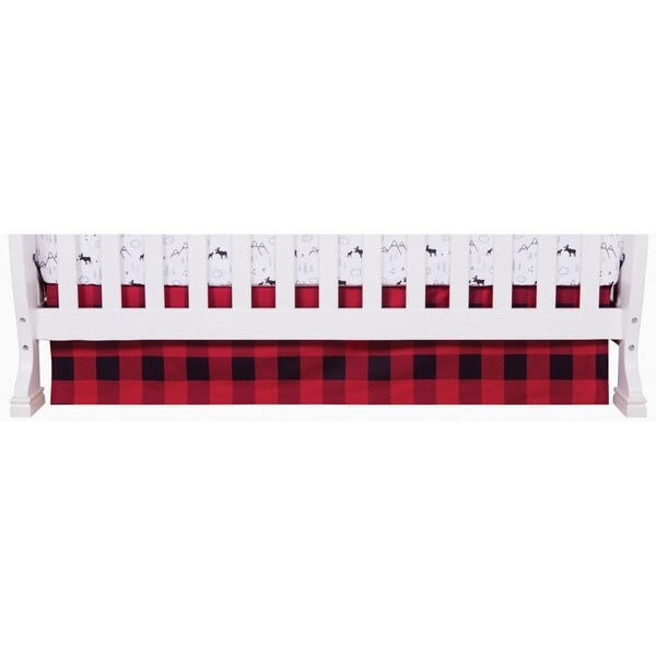lumberjack crib bedding sets