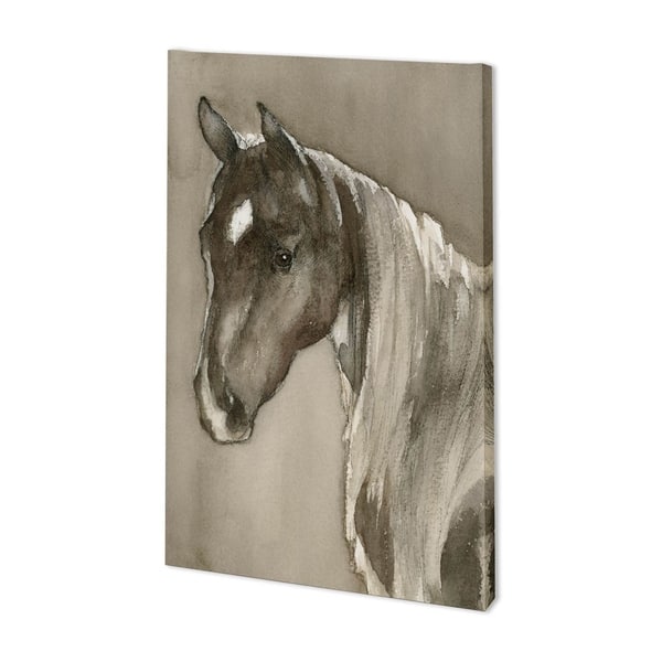 Mercana Horse Portrait II (35 x 54) Made to Order Canvas Art - Bed Bath ...