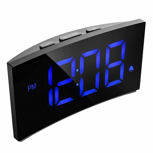 Digital Alarm 5 Inch Dimmable Led Screen Kids Clock With Snooze Function On Sale Overstock 25773920