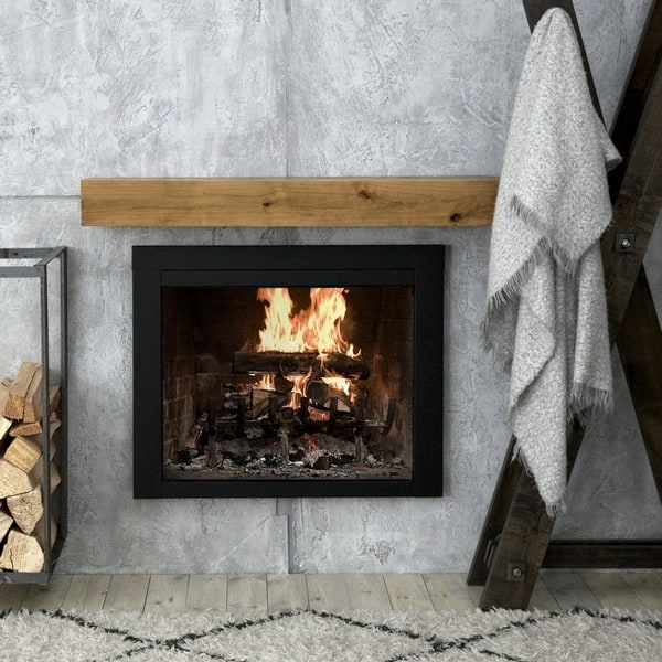 Floating Fireplace Shelf: Experience Elegance With Oak