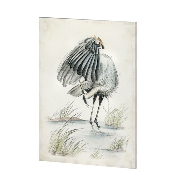 Mercana Blue Heron (36 x 48) Made to Order Canvas Art