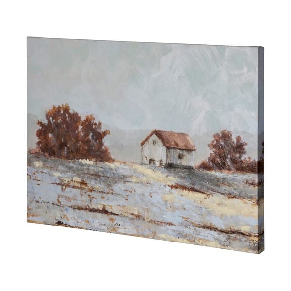 Mercana Snow Covered Hillside II (48 x 35) Made to Order Canvas Art ...