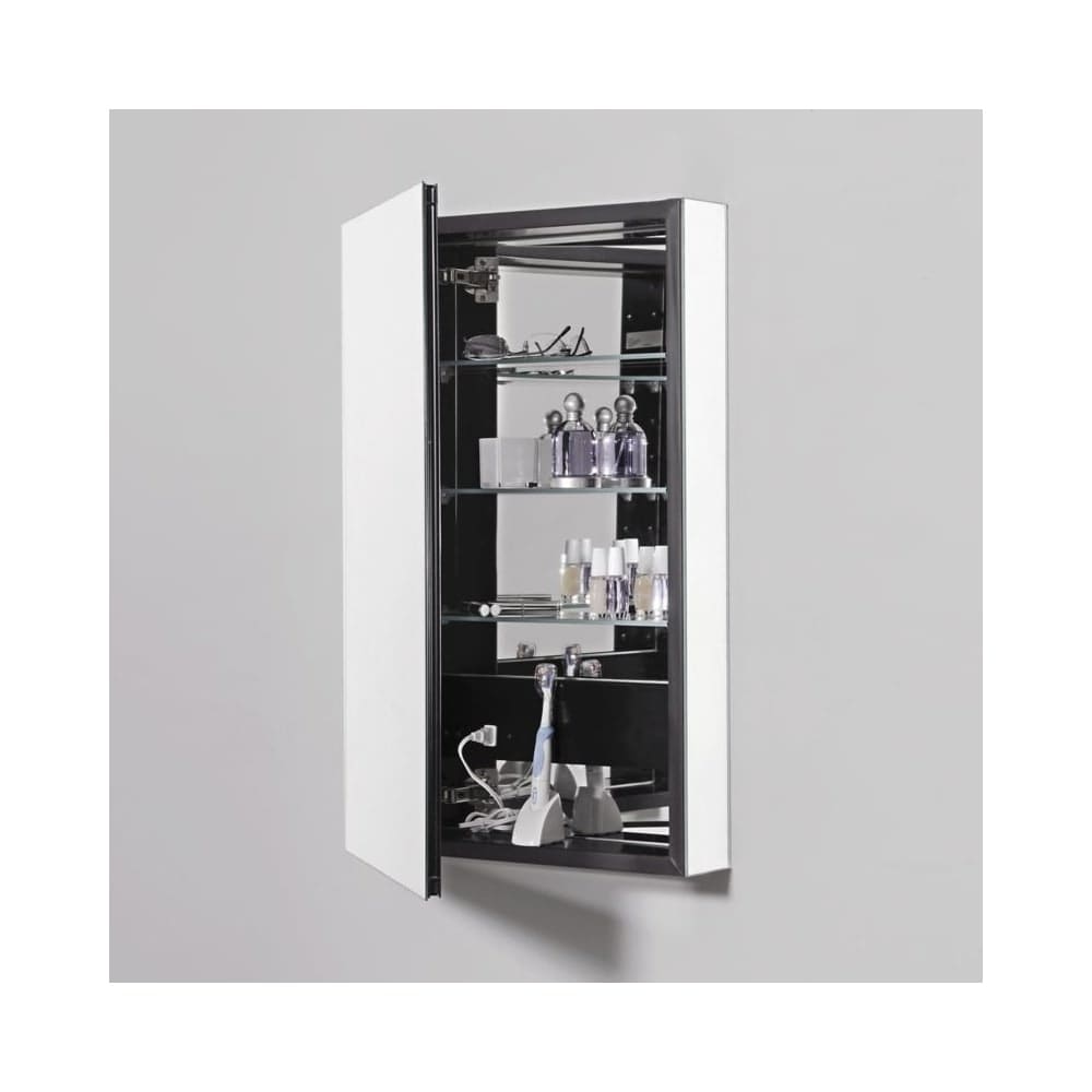 Robern Pl Series 2 Door Flat Medicine Cabinet Plm2430g Tinted Gray Grey