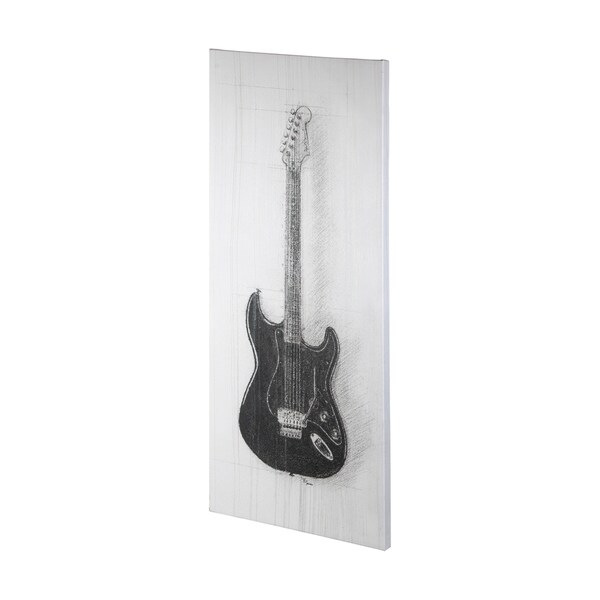 Mercana Guitar I (32 x 72) Made to Order Canvas Art