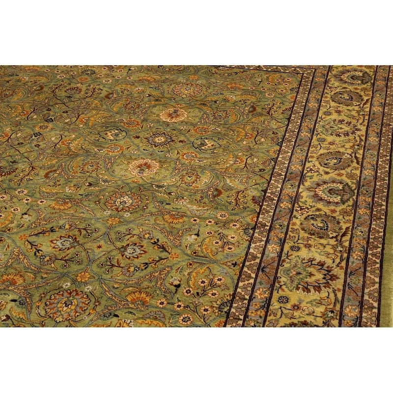 Istanbul Melva Lt Green Gold Wool Rug 9 3 X 12 3 9 Ft 3 In X 12 istanbul-melva-lt-green-gold-wool-rug-9-3-x-12-3-9-ft-3-in-x-12