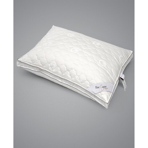 Enchante Home Luxury Cotton Queen Pillow - Firm - White