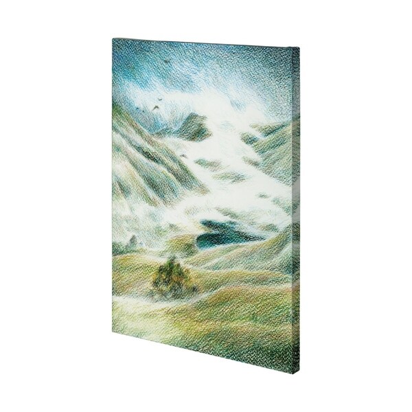 Mercana Foggy Valley II (38 x 54) Made to Order Canvas Art