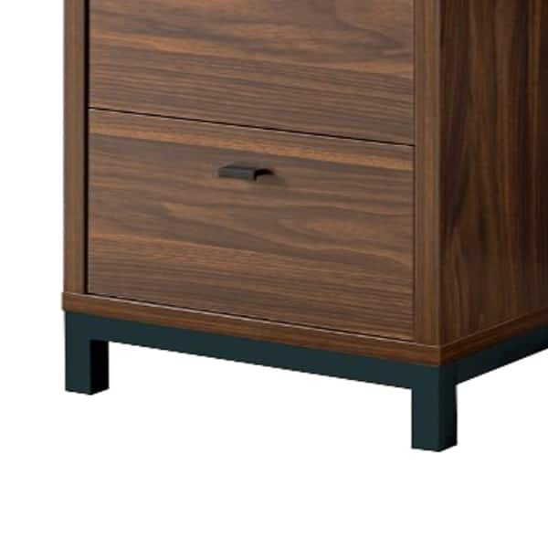 Shop Five Drawers Wooden Utility Cabinet With Metal Handles